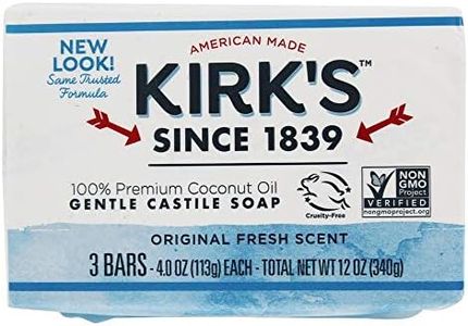 Kirks Natural Original Castile Soap, 4 Ounce - 12 per case.