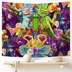 FENDROM Funny Trippy Cartoon Tapestry Wall Hanging Tapestries Aesthetic Wall Art Decor for Home Bedroom Bathroom