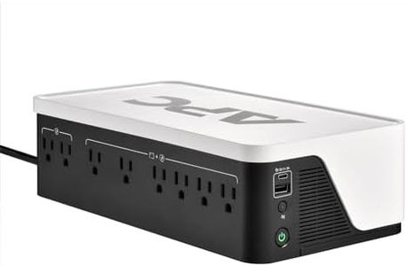 APC UPS Battery Backup, 1050VA UPS with 6 Backup Battery Outlets, Type C USB Charging, BE1050G3 Back-UPS