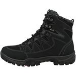 ECCO Shoes womens ECCO Xpedition III Black Synth-K hiking boots, Black, 7-7.5 US