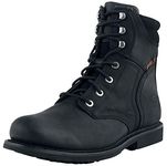 Harley Davidson Mens Darnel Leather Black Boots 8 UK