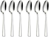 HISSF 6-Pieces Teaspoons Set Stainl