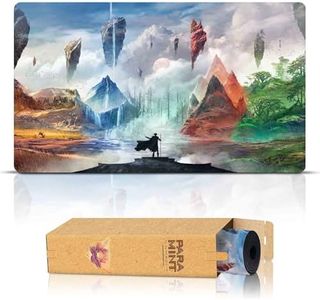 Paramint Eternal Wanderer (Bordes cosidos) - Alfombra de Juego MTG - Compatible con tapete de Juego Magic The Gathering - Juega a MTG, YuGiOh, TCG - Diseños Originales y Accesorios