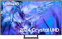 Samsung DU8500 Crystal UHD 4K 55" Smart TV, With Object Tracking Sound Lite, AirSlim, Gaming Hub, Crystal Processor 4K, Smart TV powered by Tizen, UE55DU8500UXXU, English Model (2024)