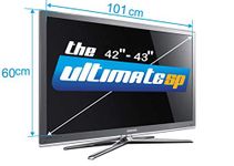 TV Protector 42"- 43" ULTIMATE Anti UV TV Screen Protector for LCD LED Plasma 3D HDTV