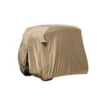 Classic Accessories 72402 Fairway Golf Car Easy-on Cover, Fits Most Two-Person Golf Cars