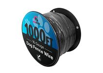 Windogz Dog Fence Wire for Electric Dog Fence System, 16 Gauge Pro Grade Wire, Easy to Install, Compatible with reputable Underground Fence Brands, Durable and Thick Wire (1000 FT)