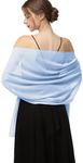 Women's Bridal Soft Chiffon Scarve Shawls Wraps For Evening Prom Occasion