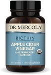 Dr. Mercola Biothin Organic Apple Cider Vinegar and Fermented Cayenne, 30 Servings (30 Capsules), Dietary Supplement, Digestive Support, Non-GMO, USDA Organic