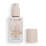 Makeup Revolution, Skin Silk Serum Foundation, Light to Medium Coverage, Contains Hyaluronic Acid, F0.5, 23ml