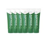 Biofreeze Cooling Gel, 118ml X 6, Muscle Soreness, Joint Relief, Pain Relief Gel, Sprains, Strains, Fast Relief, Effective Relief For Hours, Muscles, Bones And Joints, Pain and Fever