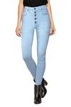 Hybrid & Company Women's Butt Lift V3 Super Comfy Stretch Denim Jeans P45071SK Light WASH 1