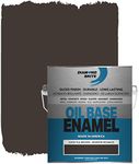 Diamond Brite Paint 1 Gallon Oil Base Enamel Paint in Tile Brown 32400-1