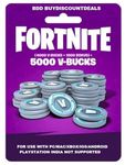 Fortnite 5000 v-Bucks Code Only (No Cd/Dvd)