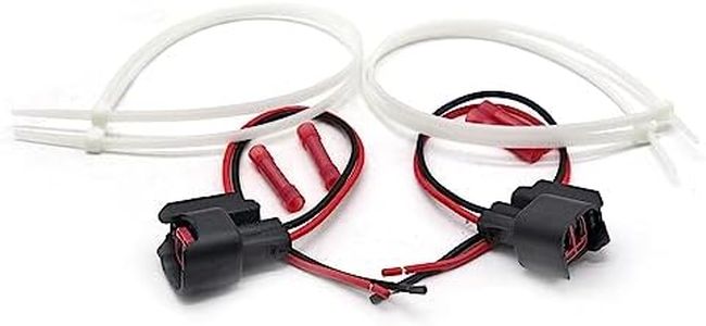 ZUDZUW 2PCS 2521068 Fuel Injector Pigtail Harness Repair Kit Connector Wiring Lead Cable for Polaris RZR Ranger 570 800 900