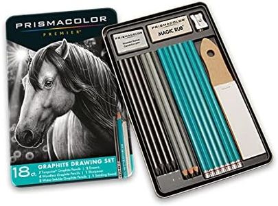 Prismacolor 24261 GRAPHITE Drawing 18-Piece Set