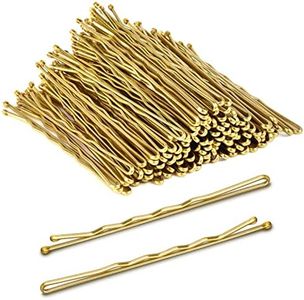 MORGLES 2.75"Long Bobby Pins for Thick Hair, 120PCS Large Bobby Pins Blonde for Women Girls with Box