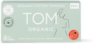 TOM Organic Regular Tampons, 16 count