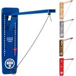 GoSports Hook21 Wall Mount Ring Swing Game - Play Indoors or Outdoors with Foldable Arm