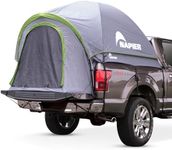 Napier Backroadz Truck Bed with Waterproof Material Coating, Comfortable and Spacious 2 Person Camping Tent, Waterproof Bed Tent, Durable and Sturdy Tent - Grey/Green, Compact Regular Bed (6'-6.3')