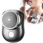 GFDesign Mini Electric Shaver For Men Cordless Clean Shaving Machine Portable Beard Pocket Trimmer Shavers For Body Face Hair Mens Grooming Kits, Wet & Dry Shaver