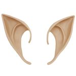 YUPPIN Elf Ear Latex Anime Dress Up Costume Fairy Ears Soft Pointed Ears Cosplay Halloween Anime Party Vampire Ears, Masquerade Accessories (Skin- 10 cm)