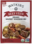 Watkins Organic Gourmet Seasoning Mix, Beef Stew, 1.5 Oz. Pouch, 1 Count