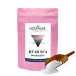 Vedanum Ultra Premium Bath Salt Mix Fortified with Goodness of Dead Sea Minerals, Himalayan Pink Salt, and Epsom Salt and Ayurvedic Herbs