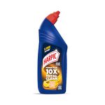 Harpic 1 Litre - Lemon, Disinfectant Toilet Cleaner Liquid | Suitable for Toilet Bowls | Refreshingly Fragrant