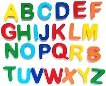 Oblivion Kids Educational Toys Magnetic Capital Alphabets (A to Z) Letters to Learn Spelling (Multicolor)