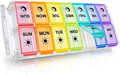 Weekly Pill Organizer 2 Times a Day