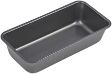 MASTERPRO MPHB8 Loaf Bakeware Pan, Carbon Steel/Black, Black ;