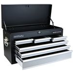 Hardcastle 6 Drawer Black Lockable Tool Box