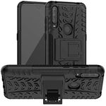 Ranyi for Jitterbug Smart 3 / Lively Smart Smartphone Case, Armor Case with Built-in Kickstand Anti-Slip Shock Absorbing Full Body Protection Rugged Defender Case for Jitterbug Smart3 -Black