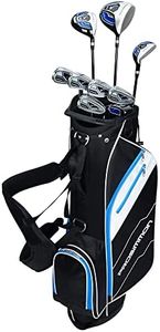 PROSiMMON Golf V7 Mens Golf Clubs Set + Bag, Right Hand, Graphite/Steel Shaft, Regular