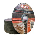 Draak 10 x Cutting Discs 115mm x 1mm Ultra Thin Fine Cutting to Cut Metal Stone Steel & PVC Cut Off Wheel for Angle Grinder