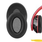 Geekria QuickFit Replacement Ear Pads for Mpow 059 Headphones Ear Cushions, Headset Earpads, Ear Cups Cover Repair Parts (Black)