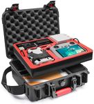 SYMIK P330-MMDL Dual Layer Mini 4 Pro Case, Waterproof Hard Carrying Case for DJI Mini 4 Pro/Mini 3/Mini 3 Pro Fly More Combo, Fits DJI RC 2/RC, RC-N2/N1, Charger Hub, Tablet Holder, Landing Pad, iPad