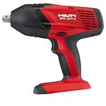 Hilti SIW 22T-A 1/2" Cordless Impact Wrench, High-Torque 22V Impact Wrench, 1/2" Detent Anvil, 331.9 ft-lbs max. Torque, Bare Tool (Batteries not Included, 2149753)