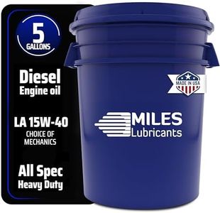 Miles All Spec LA 15W40 Low Ash CNG LPG Natural Gas Engine Oil 5 Gal