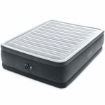 Intex Comfort Plush Air Bed Dura-Beam with Internal Electric Pump Bed Height 18" Queen