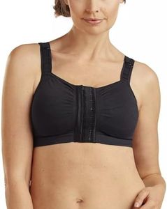 Carefix Mary Front Close Post-Op Bra #3343,Small,Black