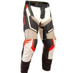 Rynox Dune Neo Offroad Pants | Motorcycle Offroad Riding Pants with Abrasion Resistance and Active Ventilation - Black Red, L