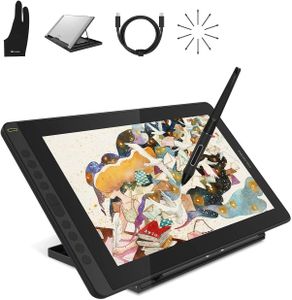 HUION Kamvas 16 Drawing Tablet – 15.6" Pen Display for Artists