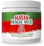 Mayan Magic Mud Powerful Deep Pore Cleansing Calcium Bentonite Clay - 1 lb - Natural Face Mask Peel for Men and Women - USA Made Full Facial Skin Care - Spa Level Skin Cleanser Beauty Products