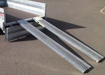 Hardcastle 1.8m Non Slip Steel Loading Ramps - Pair