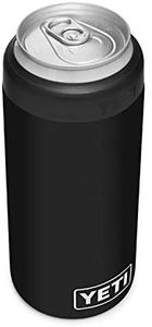 YETI Rambler 12 oz. Colster Slim Can Insulator for The Slim Hard Seltzer Cans, Black