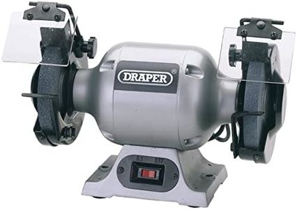 Draper 29620 150 mm 230-Volt 370-Watt 3,000 rpm Heavy-Duty Bench Grinder