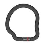 ABUS Goose Lock chain lock - bendable, rattle-free bicycle lock made of hardened steel - 6 mm thick - 110 cm long - with key - ABUS security level 7 - black