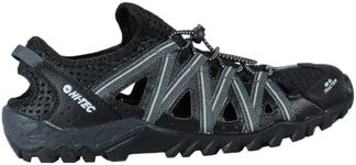 Hi-Tec NARVAL NG Men's Summer Hiking Sandals, black, 10.5 AU